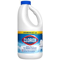 Clorox Bleach, 40 Oz, Liquid, Regular, 6 Pack