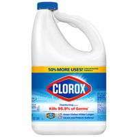 Clorox 32424 Concentrated Bleach, 121 oz, Liquid, Regular Bleach Concentrate Disinfecting