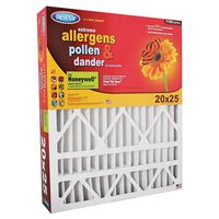 BestAir Air Filter, 25" L x 20" W, MERV 8 (HW2025)