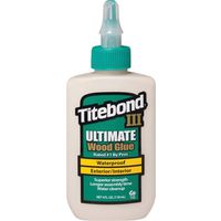 Titebond III 1412 Glue, Brown, 4 oz Bottle