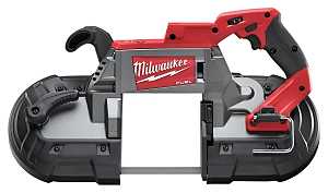 Milwaukee 2929-20 Deep-Cut Band Saw, 18V Battery, 5Ah, 44-7/8 in L Blade, 1/2 in W Blade