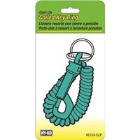 Coiled Key Ring/Snap