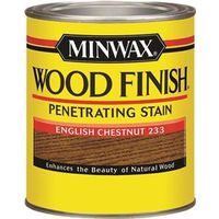 Minwax Wood Stain, English Chestnut, Liquid, 1 qt Can