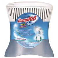 DampRid FG100 Fragrance-Free Disposable Moisture Absorber, 10.5 oz Tub, Solid 10.5OZ Any Room System
