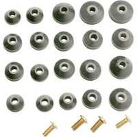 Plumb Pak PP805-22 Faucet Washer Assortment, Brass/Rubber, 14PK Bevel Washer