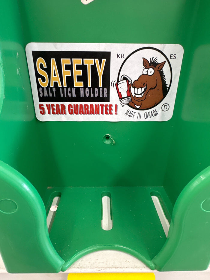 Safety Salt Lick Holder Safe-T Salt Block Holder HTR
