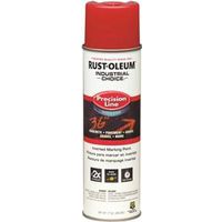 Rust-Oleum 203038 Inverted Marking Spray Paint, Safety Red, 17 oz Can