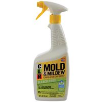 CLR CMM-6 Bleach-Free Mold and Mildew Stain Remover, 32 oz, Liquid, Water White