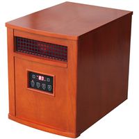 Comfort Glow QEH1500 Electric Heater, 1500W, 5120 BTU, 18.7" L x 13.2" W x 17.6" H