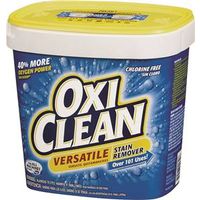 Oxiclean 51650 Stain Remover Powder, 5.3 lb, Off-White