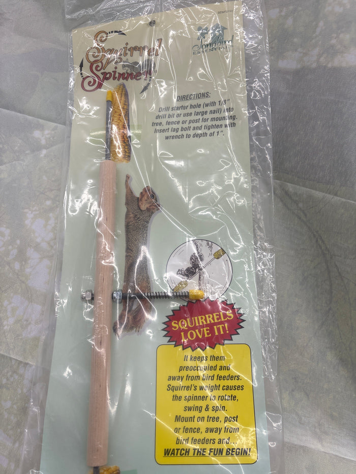 Squirrel Spinner Bird Feeder