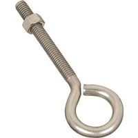 National Hardware N221-655 Eye Bolt, 3/8-16 Thread, 3 in L, 1 in ID Dia Eye, 3.35 in L Shank, 160 lb