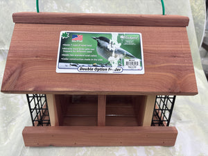 Double Hopper Bird Feeder