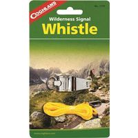 Coghlan's 7735 Camp Whistle With Lanyard, Nickel