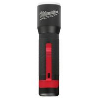 Milwaukee TRUEVIEW Series 2107 Focusing Flashlight, 325 Lumens, Flood/Spot Beam, Black