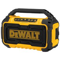 DEWALT DCR010 Bluetooth Speaker, 20V, 15Hr Battery Life, 100Ft Connectivity Range