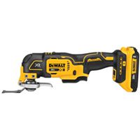 DEWALT 20V MAX XR Series DCS356D1 Oscillating Multi-Tool Kit, Battery Included, 20V, 2Ah