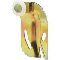 Prime-Line Roller Assembly, 3/4" Dia Nylon Roller, 1/4" W, Brown, 1-Roller (N 6508)