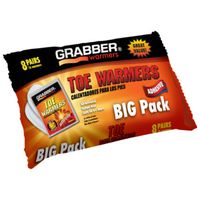 Grabber Warmers TWES8 Non-Toxic Toe Warmer Adhesive 6 HR