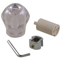 Danco Large Windsor Diverter Handle Canopy, 2.56 in OD, Acrylic (80015)
