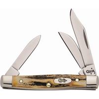 Case 178 Folding Pocket Knife, 2 in Clip, 1-1/2 in Sheep Foot, 1.49 in Pen L Blade, 3-Blade