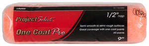 Linzer Rc1144 Roller Cover, 1/2 in Thick Nap, 9 in L, Polyester Cover, 12/Pk