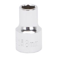 Socket Standard 8mm x 6 Point 3/8" Drive