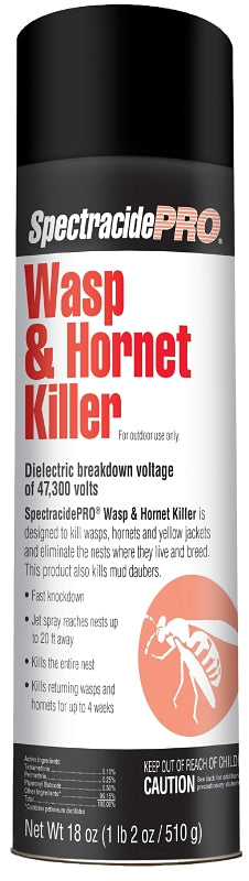 Spectracide HG-30110 Wasp and Hornet Killer Liquid Spray, 18 oz Aerosol Can