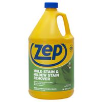 Zep Stain Remover, 1 Gallon, Liquid, Slight Chlorine, Clear (ZUMILDEW128)