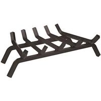 Simple Spaces 23-Inch 5-Bar Fireplace Grate, Steel/Wrought Iron