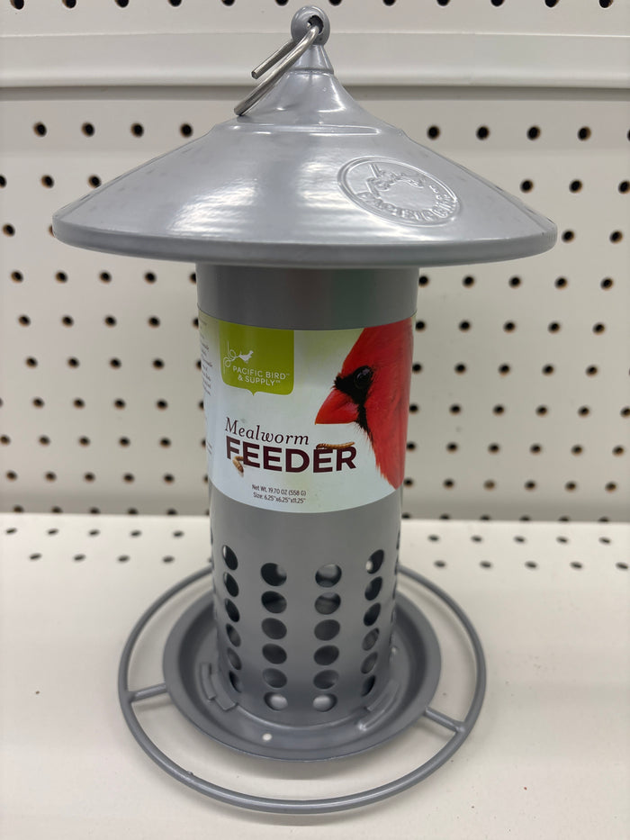 Galvanized Mealworm Feeder