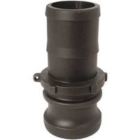 Green Leaf 150E/GLP150E Cam Lever Coupling, 1-1/2 in Male x Hose Barb, Glass Filled Polypropylene