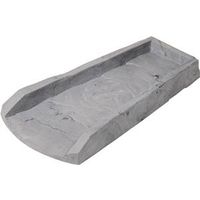 Amerimax 3014-12 Splash Block, 24" L x 11.5" W, Slate Gray, Polypropylene