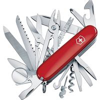 Victorinox 1.6795-X4 Pocket Knife, 34-Function Swiss Champ Knife