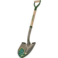 Landscapers Select 34593 Digging Shovel, Steel Blade, Steel Handle, D-Shaped Handle, 30 in L