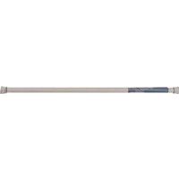 Simple Spaces SD-SR41-W3L Adjustable Shower Curtain Rod, 41 to 76 in L, White, Steel, Powder-Coated