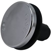 Plumb Pak PP863-50 Tip Toe Cartridge, Chrome, 3/8" Drain Stopper for Foot Lock Stop Bath Drains