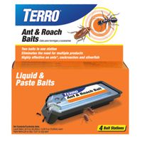 Terro T360 Ant and Roach Bait Pack, 1.44 fl oz Liquid, 0.28 oz Paste