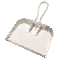 Quickie 428 Dustpan, 17" L x 18" W, Aluminum, Silver