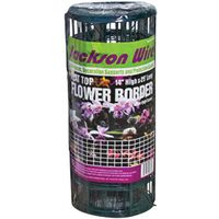 14" x 25" Green Flower Fence