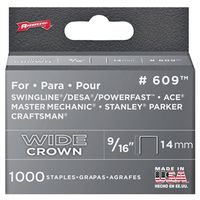 1000PK 9/16" HD Staple