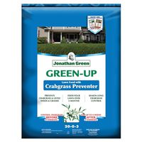 Jonathan Green Green-Up Lawn Fertilizer, 16 lb Bag, Granular, 20-0-3 N-P-K Ratio, Crabgrass Prevente
