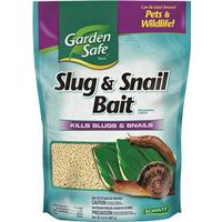 Garden Safe 4536 Slug and Snail Bait, Solid, 2 lb