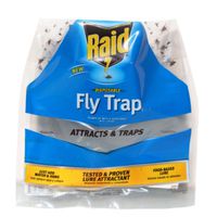 Raid FLYBAG-RAID Fly Trap, Bag - Disposable Fly Trap