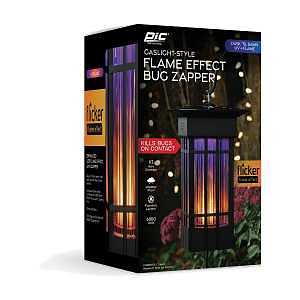 Pic DECO-LAN Bug Zapper, 6000 V, LED Lamp, Black Zapper Bug Flame Effect