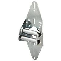 Prime-Line Garage Door Hinge, 3" Wide, 7/16" Diameter Pin, Steel, Galvanized, Non-Removable Pin