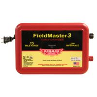 Parmak VM3/FM3 Electric Fence Charger, 0.99 to 2.5 J Output Energy, 110/120 V Fieldmaster Fencer