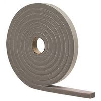 M-D Foam Tape, 1/4" W x 17' L x 1/8" Thick, Gray PVC (2238)