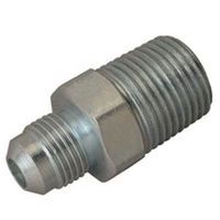 BrassCraft Gas Supply Union, 3/8" x 1/2", Flare x MIP, Stainless Steel (PSSL-16)