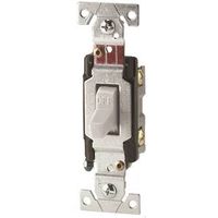 20A 277V White Single Pole Switch